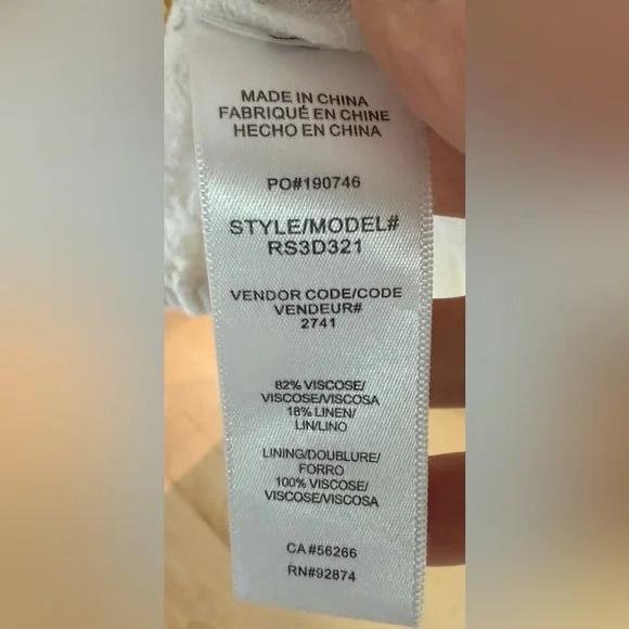 Splendid Livia Floral Split Neck Midi Dress - Picture 11 of 14